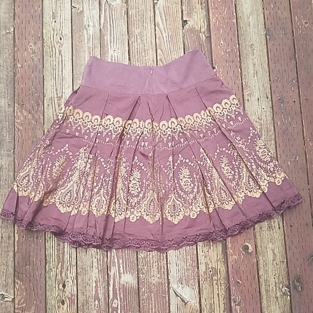 Odille for Anthropologie Skirt - 8P - Picture 2 of 8